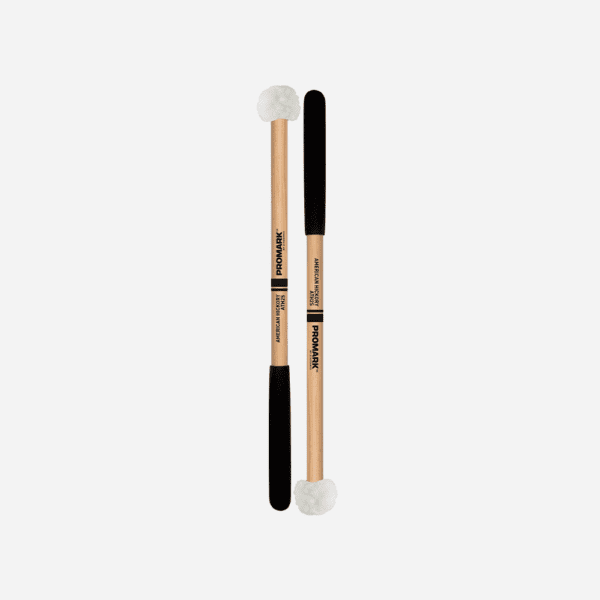 Promark ATH2S Hickory Shaft Puff Cover Tenor Mallet - Image 2
